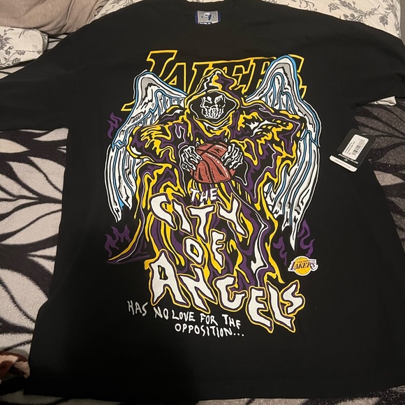 Lotas 2025 Los Angeles Lakers Basketball Warren Lotas Lakers T